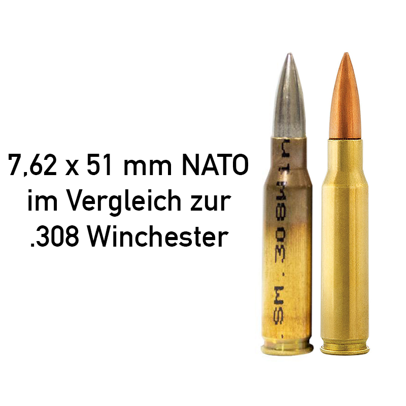 308 Winchester Ist Nicht 7 62 X 51 Mm Nato Germangunworks