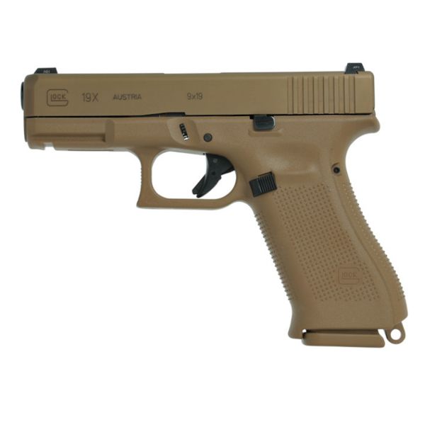Glock 19X Coyote 9mm Luger
