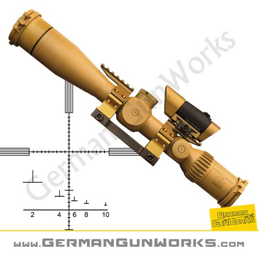 Heckler & Koch HK417 / MR308 Original Bundeswehr G28 Zielfernrohr komplett