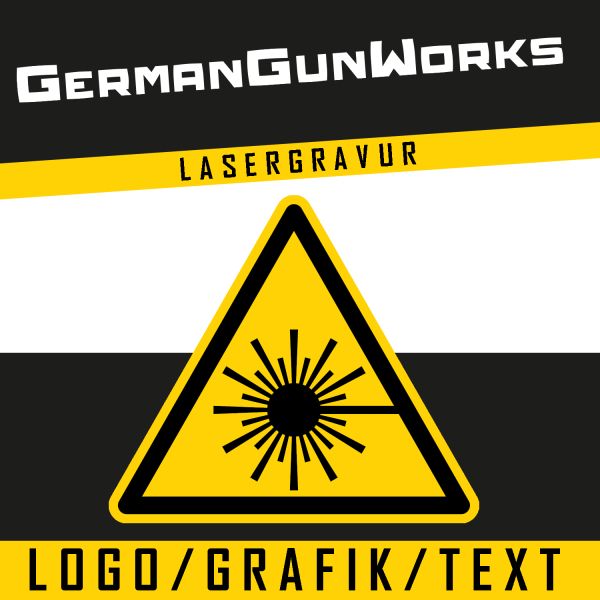 Lasergravur eigenes Logo oder Text